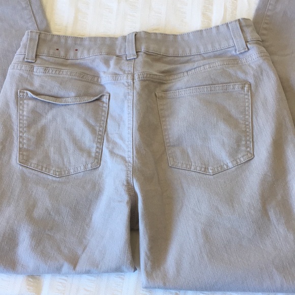 Talbots Simply Flattering 5-Pocket Gray Jeggings Size 8 - Picture 5 of 9